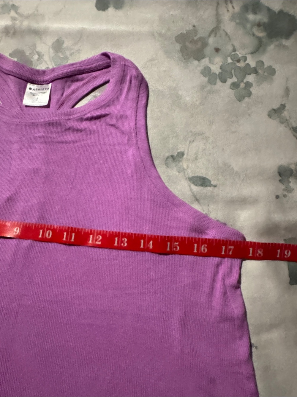 Athleta Lavender Racerback High-Neck Tank - Picture 3 of 6